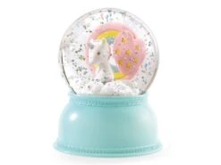 Djeco DD03408 - Veilleuses Boule à Neige Licorne