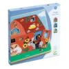 Djeco DJ01482 - Puzzles Bois 3 Niveaux - Chez Moo