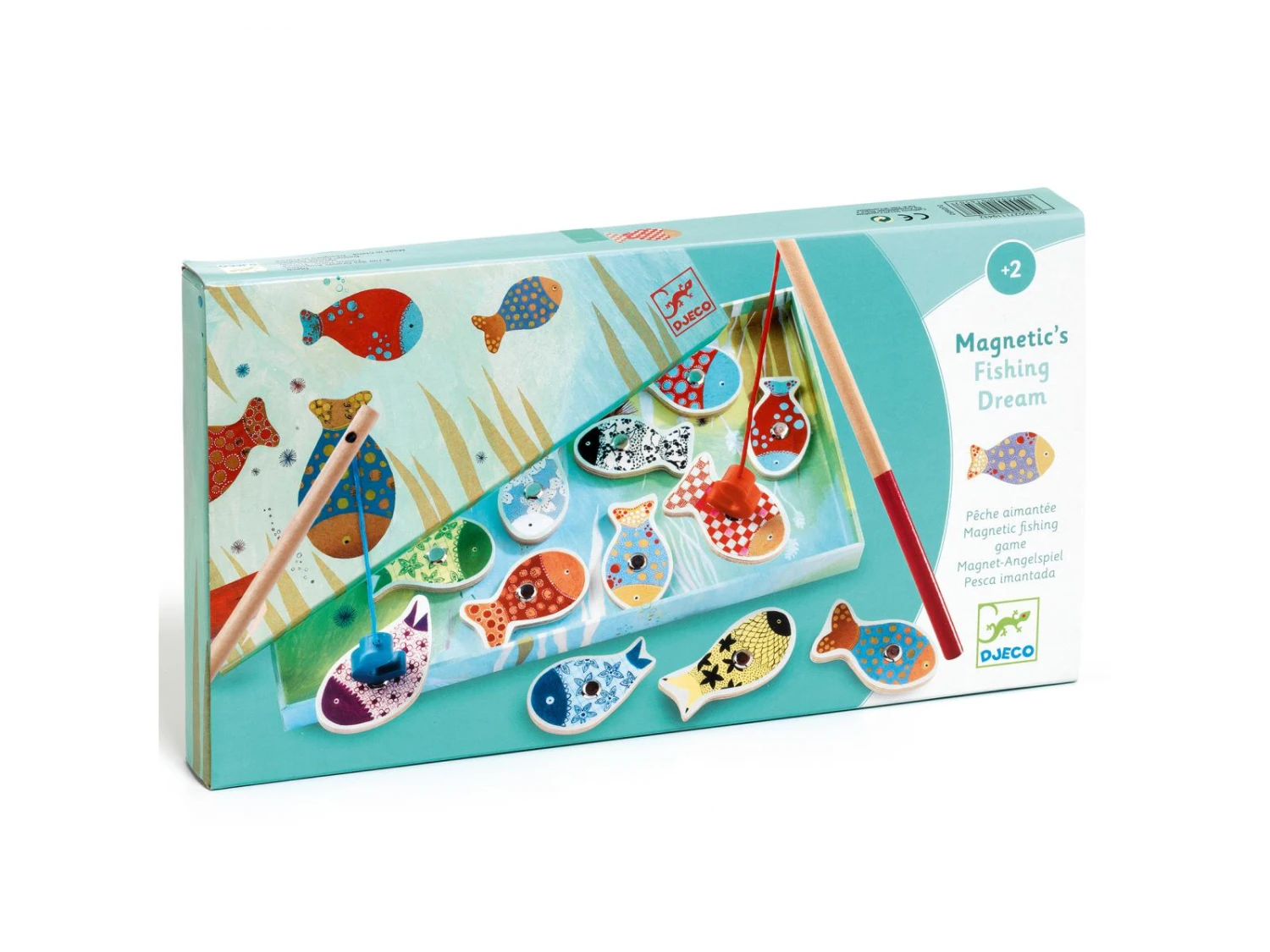 Djeco DJ01650 - Pêches Magnétiques - Fishing Dream