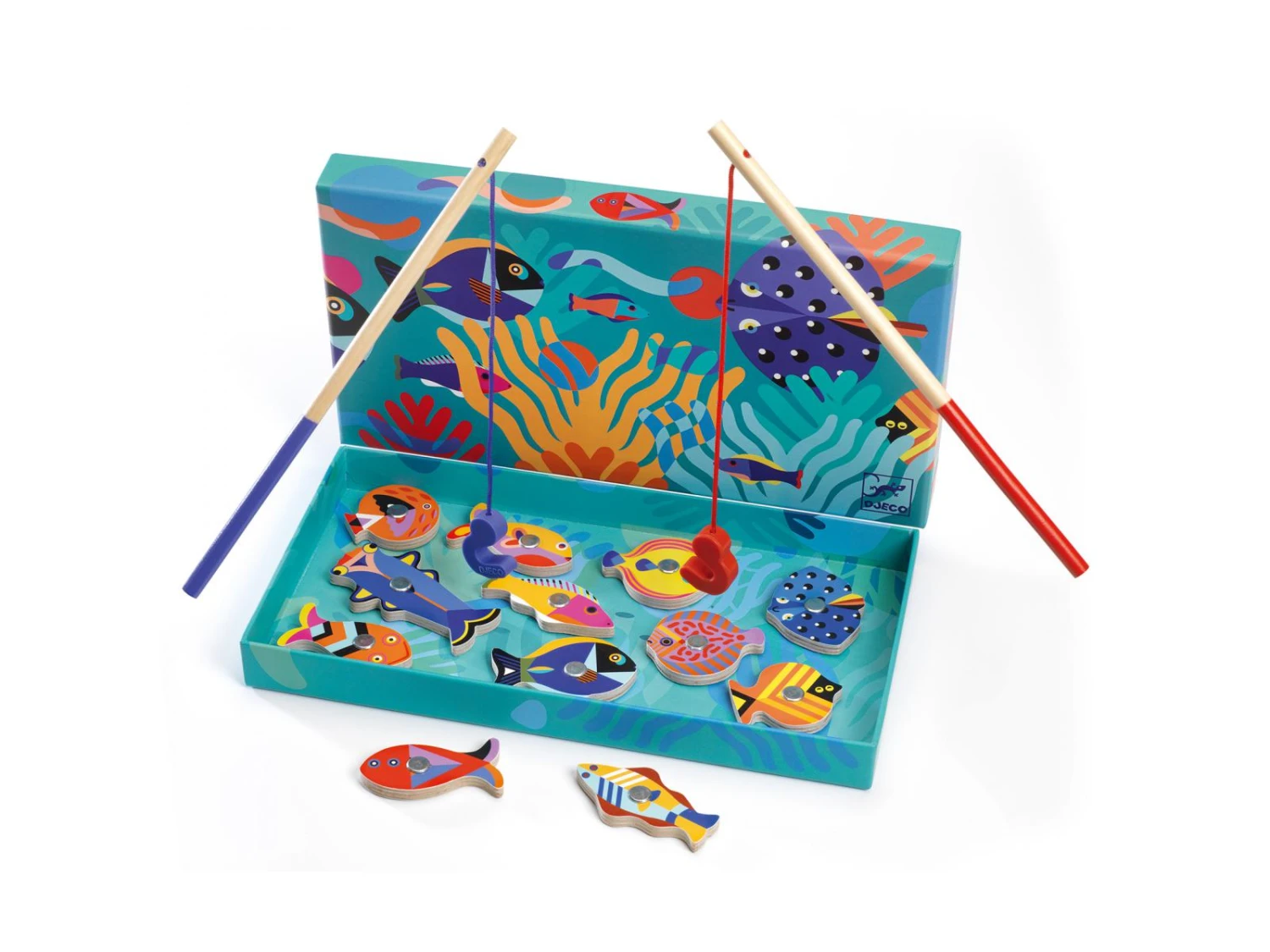Djeco DJ01658 - Pêches Magnétiques - Fishing Graphic – Image 2