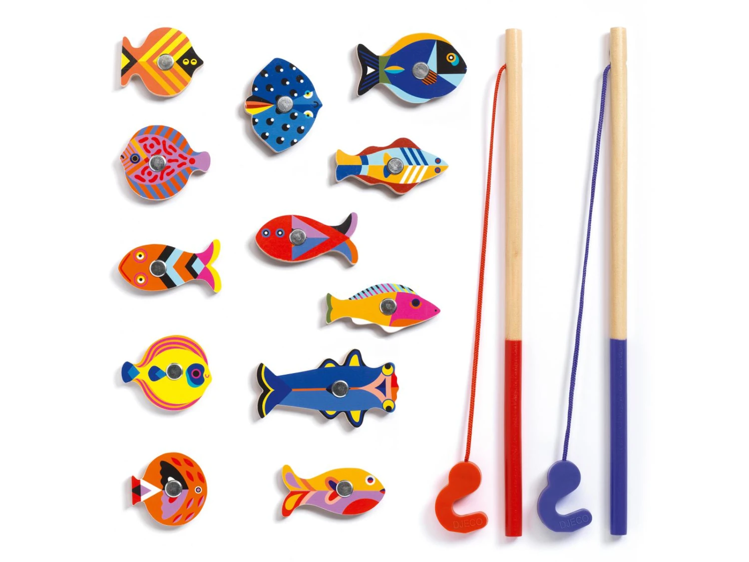 Djeco DJ01658 - Pêches Magnétiques - Fishing Graphic – Image 3