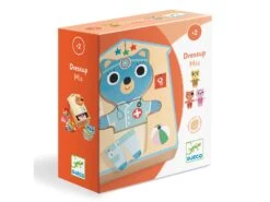 Djeco DJ01678 - Puzzles Bois - Dressup-mix