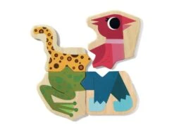 Djeco DJ03126 - Magnétiques Bois - Mixanimo