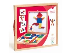 Djeco DJ03130 - Magnétiques Bois - Geoforme