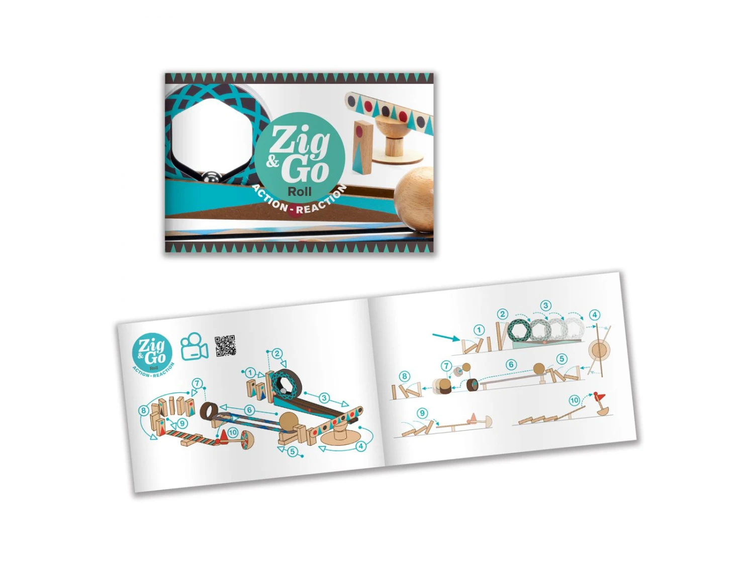 Djeco DJ05640 - Zig & Go - Roll - 28 Pcs – Image 5