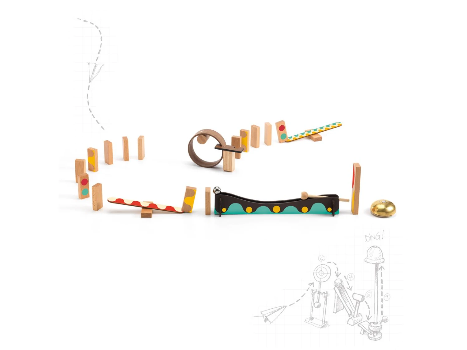 Djeco DJ05642 - Zig & Go - Dring - 25 Pcs – Image 2