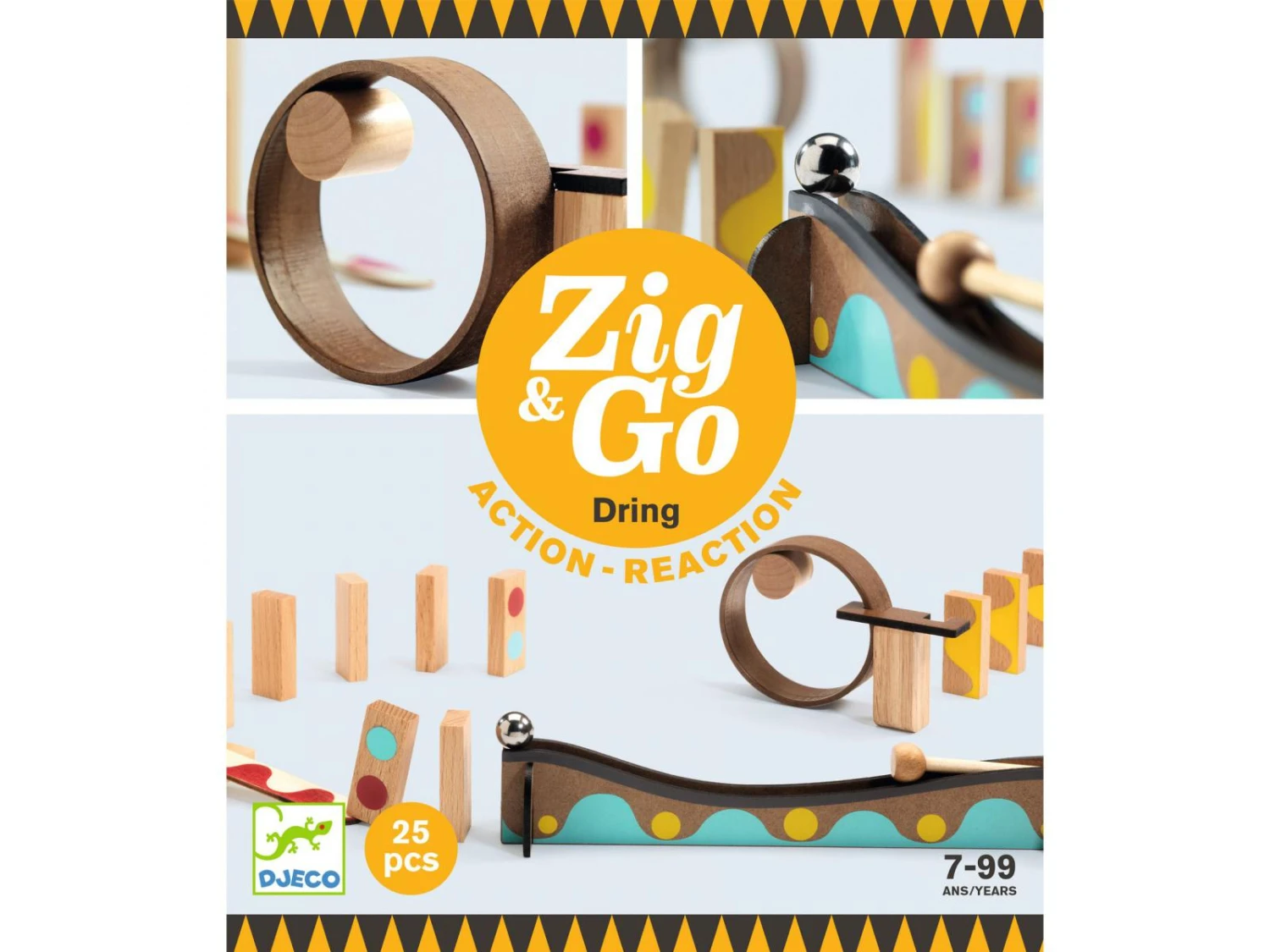 Djeco DJ05642 - Zig & Go - Dring - 25 Pcs – Image 4