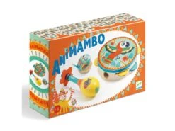 Djeco DJ06016 - Animambo - Set De 3 Instruments Tambourin-Maracas-Castagnette