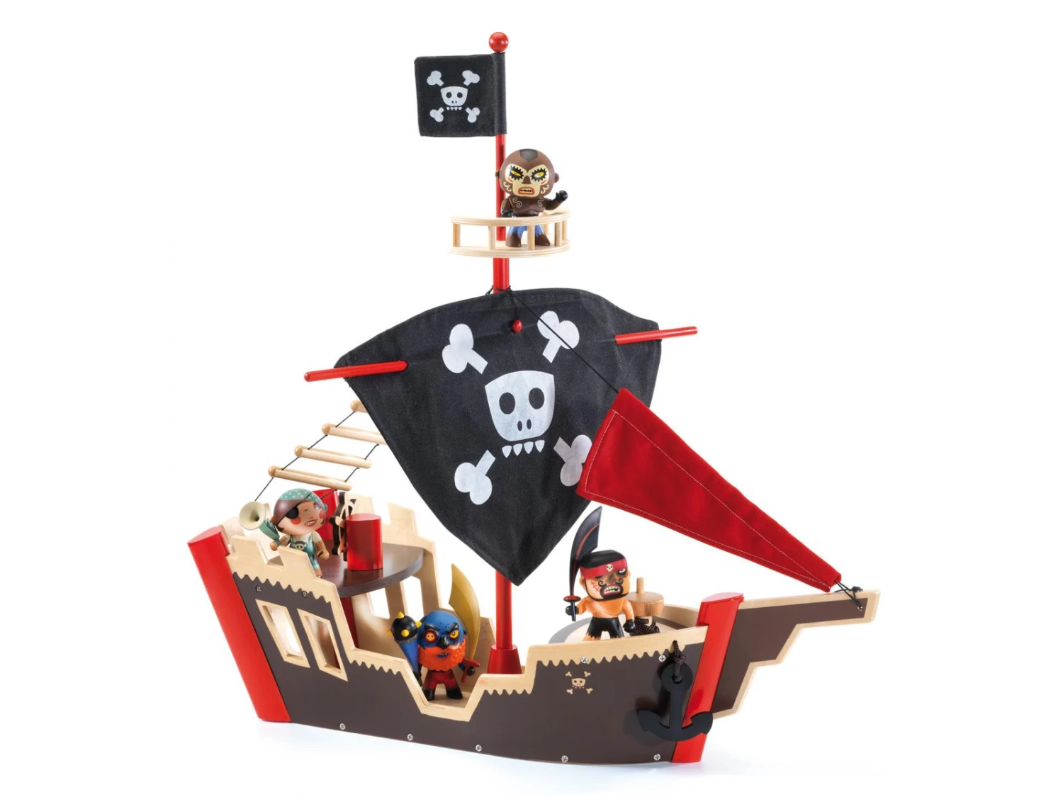 Djeco DJ06830 - Arty Toys Pirates - Ze Pirat Boat
