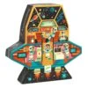 Djeco DJ07291 - Puzzles Silhouettes - Station Spatiale - 54 Pcs