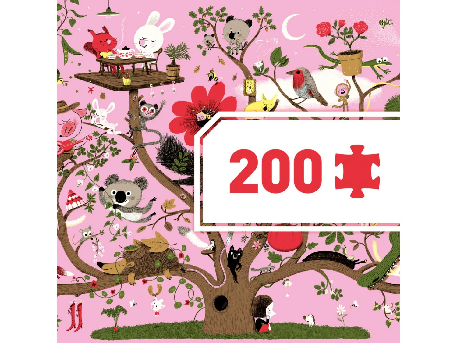 Djeco DJ07602 - Puzzles Gallery - Arbracadabra - 200 Pcs – Image 3