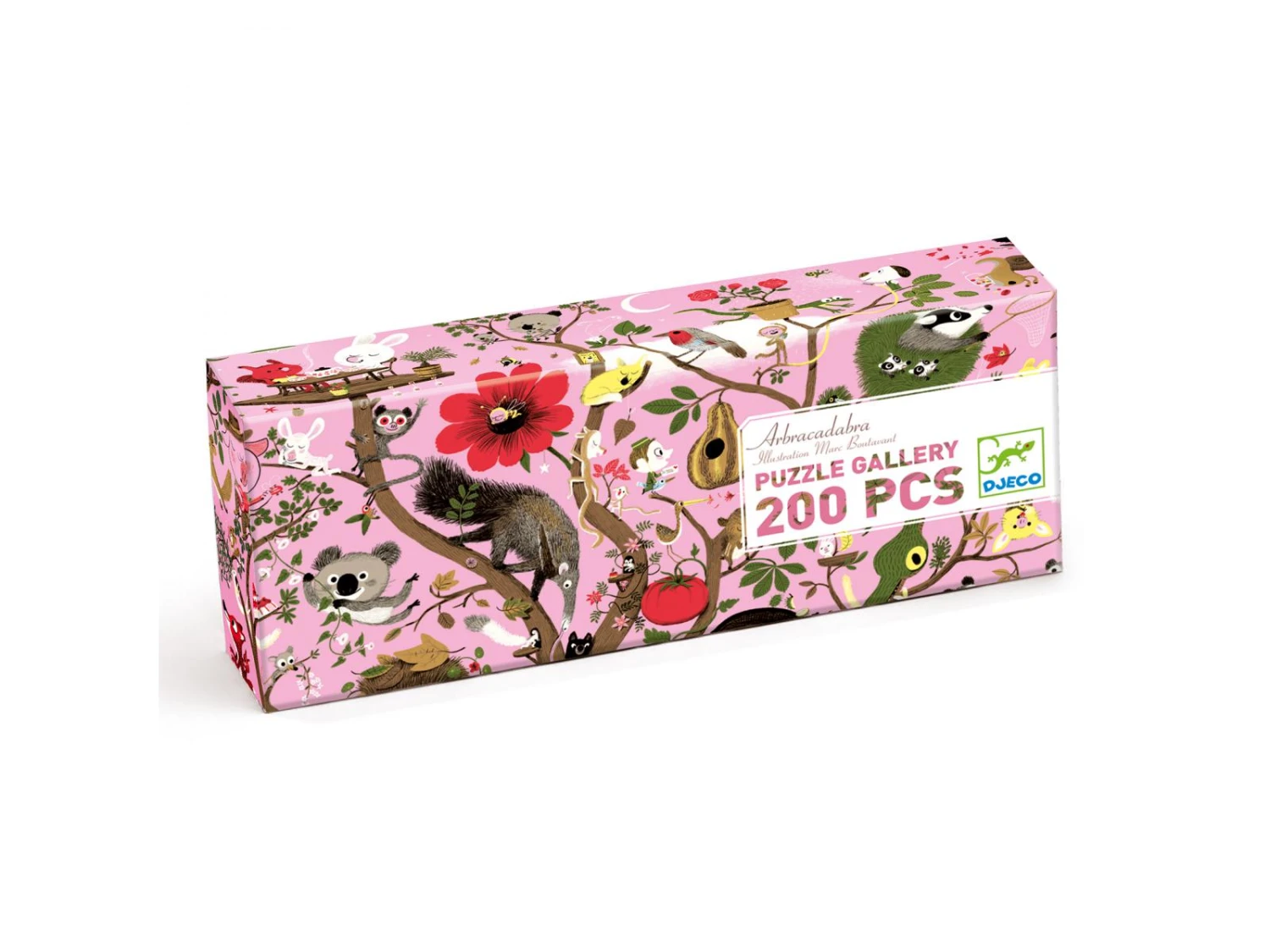 Djeco DJ07602 - Puzzles Gallery - Arbracadabra - 200 Pcs