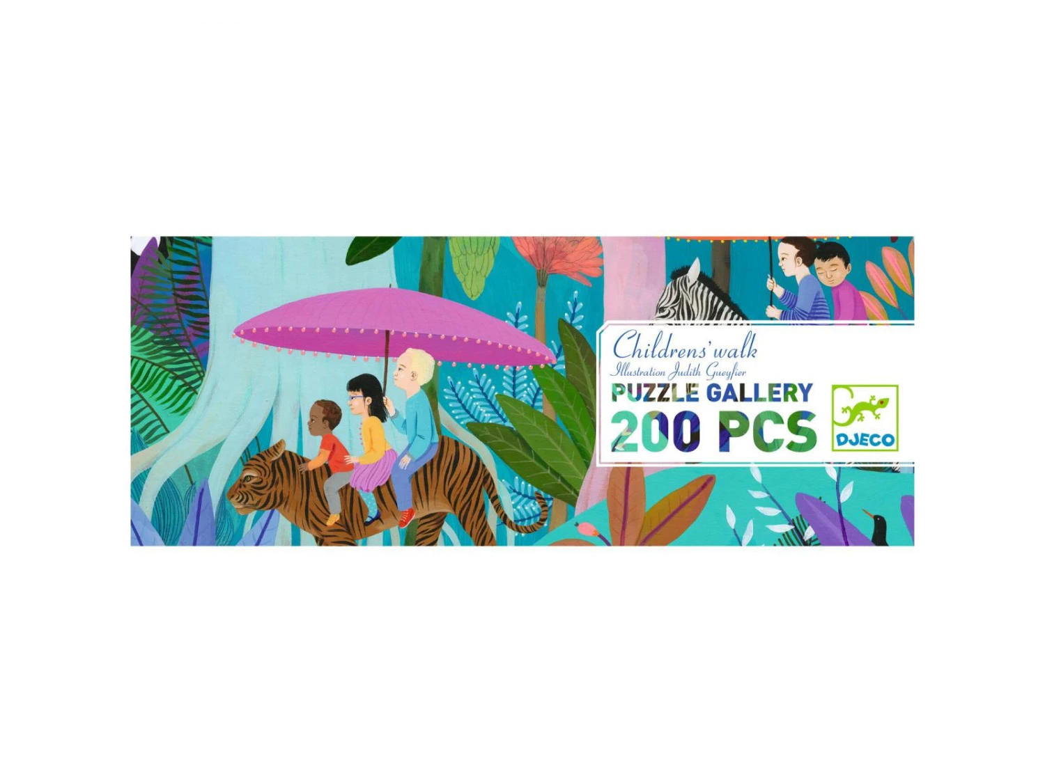 Djeco DJ07607 - Puzzles Gallery - Children's Walk - 200 Pcs – Image 4