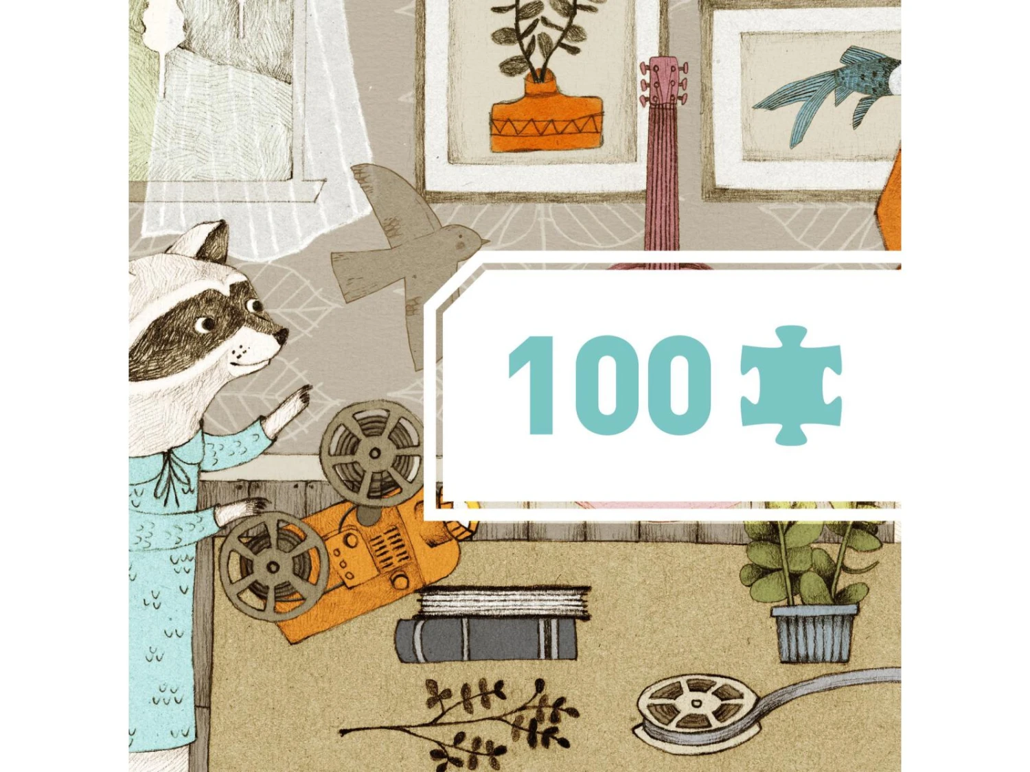 Djeco DJ07608 - Puzzles Gallery - Cinematograph - 100 Pcs – Image 3