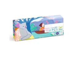 Djeco DJ07635 - Puzzles Gallery - Children's Lake - 100 Pcs
