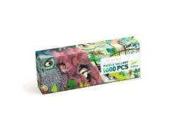 Djeco DJ07644 - Puzzles Gallery - Owls And Birds - 1000 Pcs