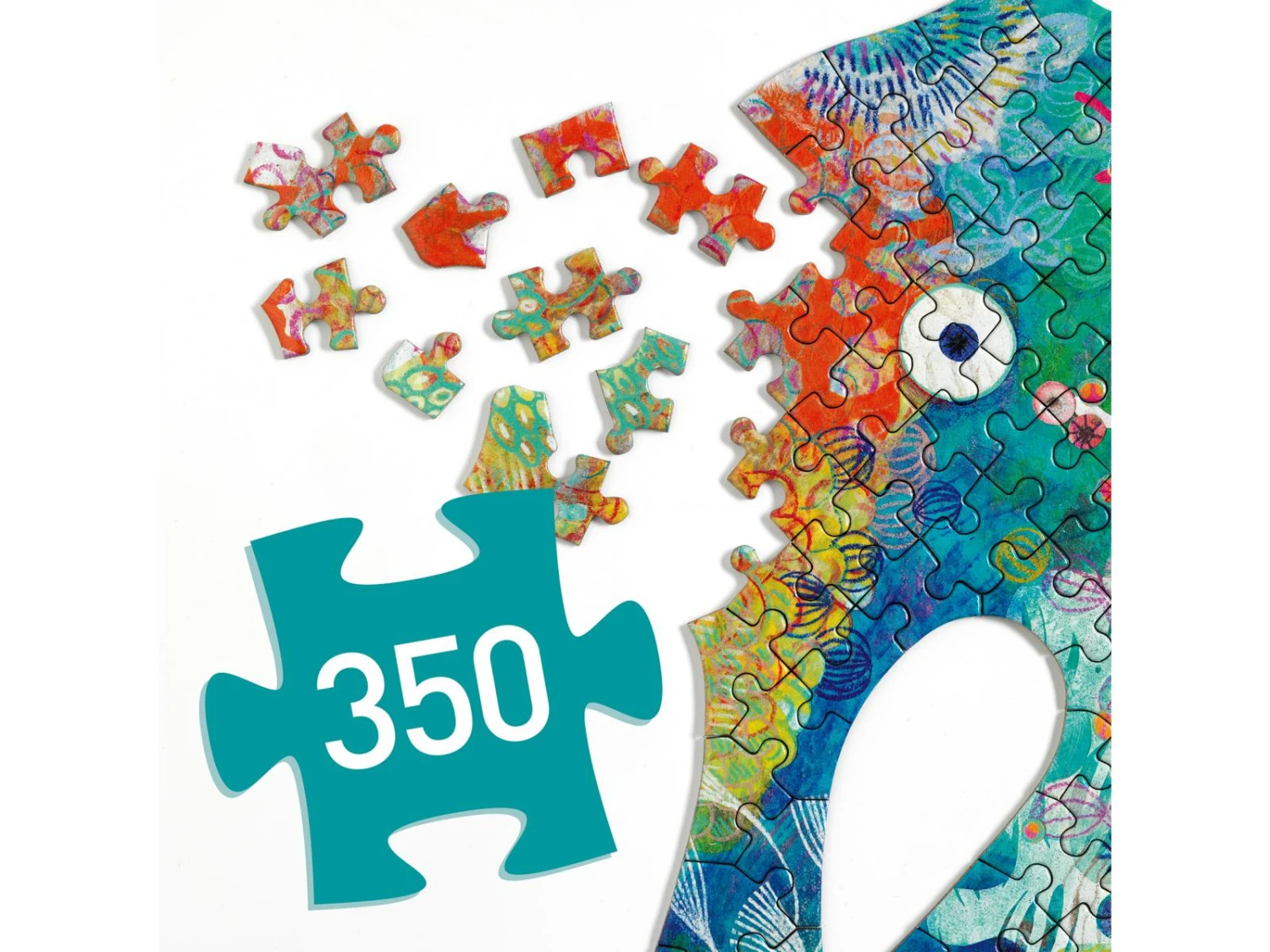 Djeco DJ07653 - Puzz'Art - See Horse - 350 Pcs – Image 3