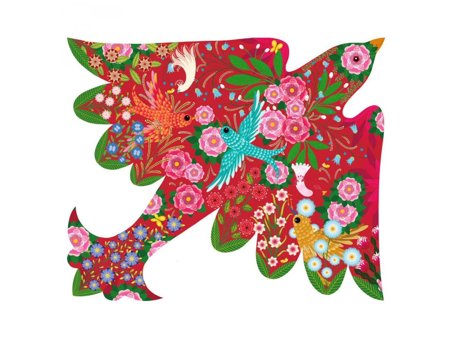 Djeco DJ07668 - Puzz'Art - Bird - 500 Pcs – Image 2