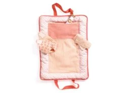 Djeco DJ07850 - Pomea - Le Soin - Sac à Langer Pink Peak