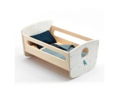 Djeco DJ07862 - Pomea - Dormir - Lit à Bascule Blue Night