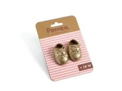 Djeco DJ07887 - Pomea -VĂȘtements De PoupĂ©es - Chaussures DorĂ©es