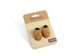 Djeco DJ07888 - Pomea -VĂȘtements De PoupĂ©es - Chaussures Marron