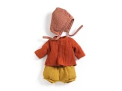 Djeco DJ07896 - Pomea -Vêtements De Poupées - Mandarine