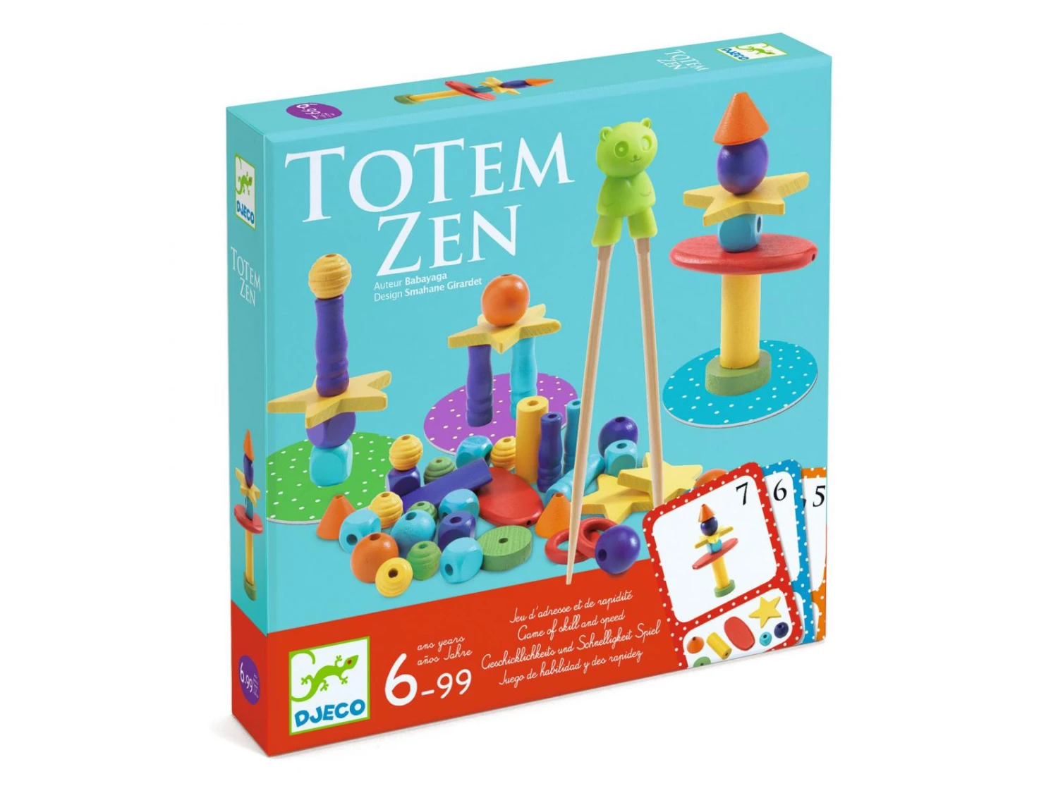 Djeco DJ08454 - Jeux - Totem Zen