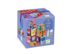 Djeco DJ08505 - Cubes Premier âge - 10 Cubes Nature Et Animaux