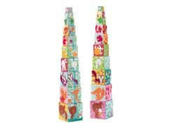 Djeco DJ08507 - Cubes Premier âge - 10 Cubes Forêt