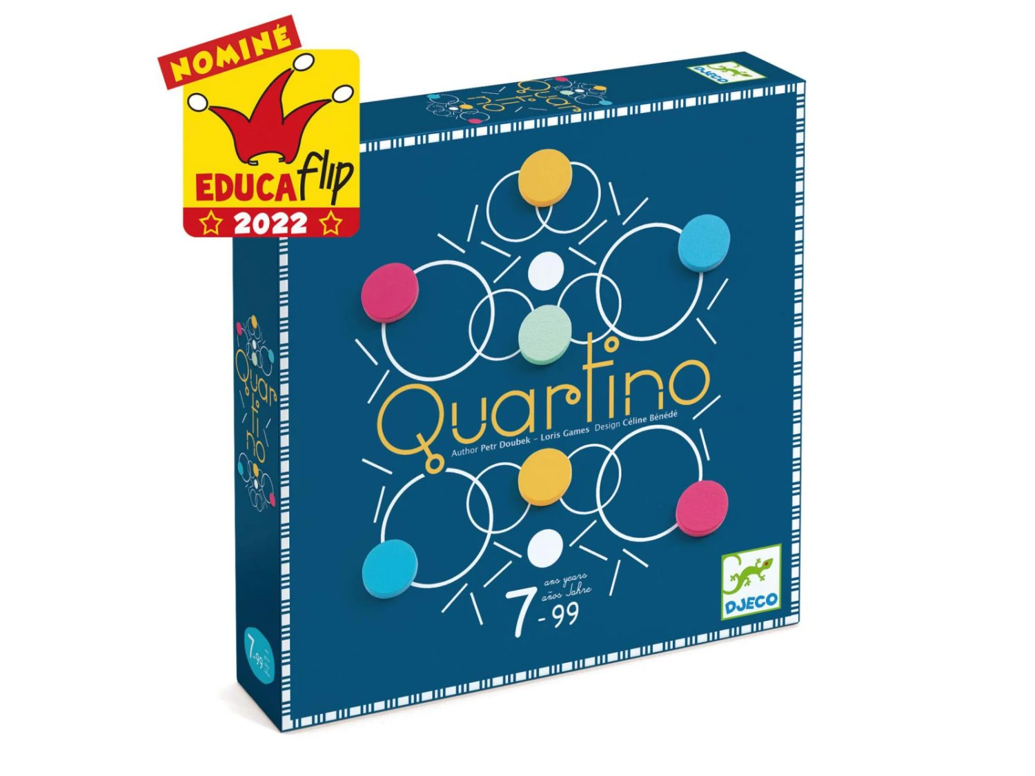 Djeco DJ08544 - Jeux - Quartino
