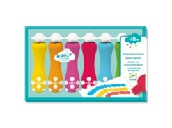 Djeco DJ09002 - Les Couleurs Des Petits - 6 Marqueurs Mousse