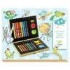 Djeco DJ09010 - Les Couleurs Des Petits - Boite De Couleurs Pour Les Petits