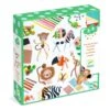 Djeco DJ09016 - Les Couleurs Des Petits - Boite à Créer, Animaux De La Jungle