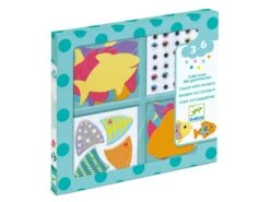 Djeco DJ09052 - Stickers Pour Les Petits - J'aime Les Poissons