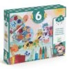 Djeco DJ09293 - Coffret Multi-activités Pour Les Petits - Les Animaux Et Leurs Maisons