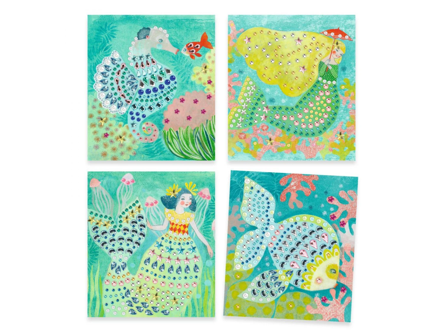 Djeco DJ09433 - Artistic Strass - Ondes Aquatiques – Image 2