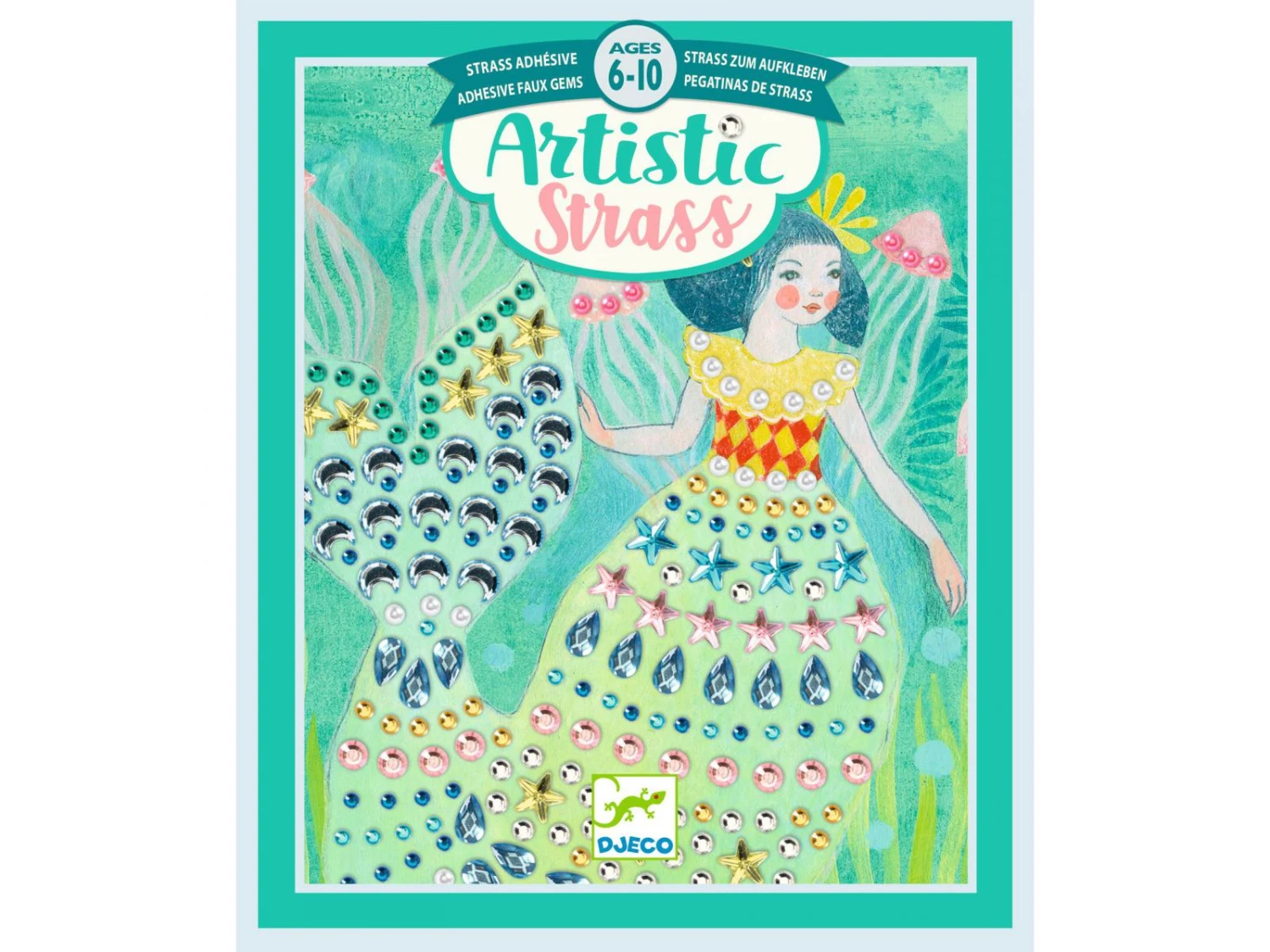 Djeco DJ09433 - Artistic Strass - Ondes Aquatiques – Image 4