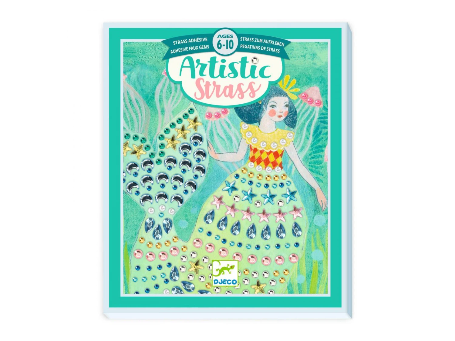 Djeco DJ09433 - Artistic Strass - Ondes Aquatiques