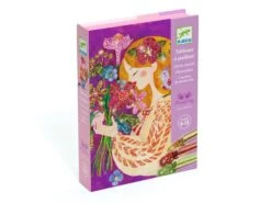Djeco DJ09508 - Tableaux à Pailleter - Le Parfum Des Fleurs