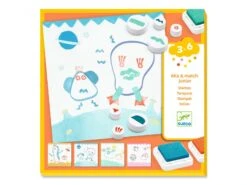 Djeco DJ09951 - Tampons Pour Les Petits - Là-haut